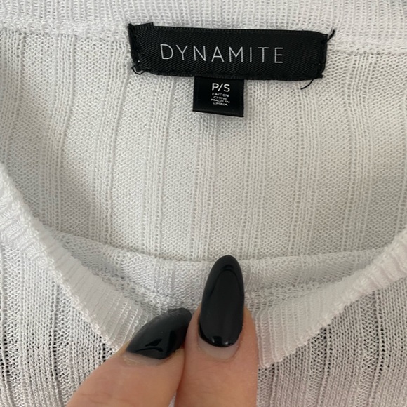 Tight dynamite ribbed and stretchy long sleeve - Picture 2 of 2